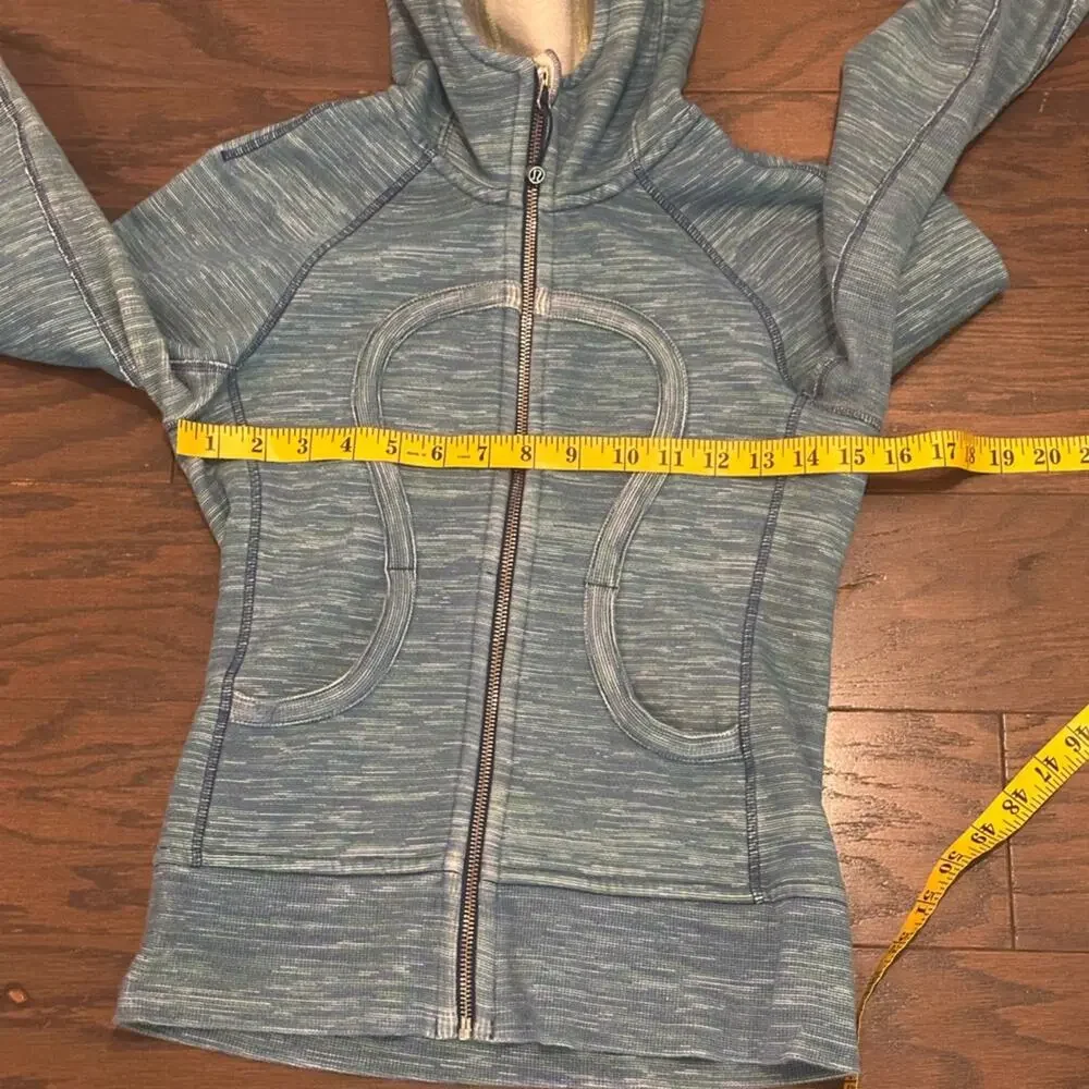 Lululemon Hoodie Wee Are From Space Printed Polar Cream Clarity Yellow Size 2